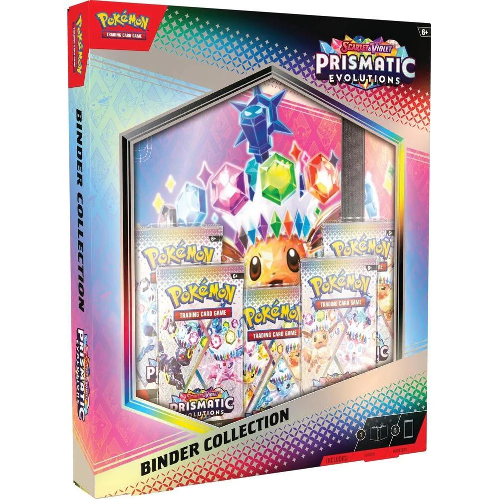 Pokemon TCG: Prismatic Evolutions Binder Collection - SV: Prismatic Evolutions