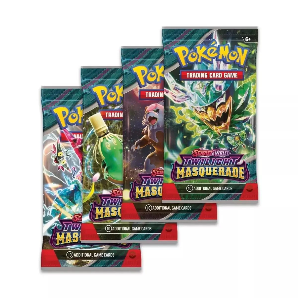 Pokemon TCG: Scarlet & Violet 06 Twilight Masquerade- Sigle Pack (Styles May Vary)