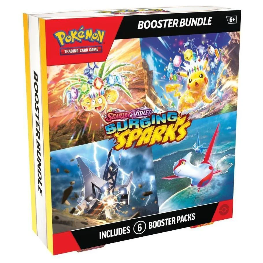 Pokémon TCG: Scarlet & Violet 8: Surging Sparks: Booster Bundle
