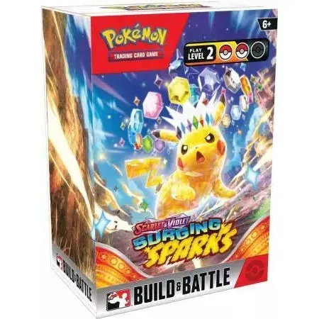 Pokémon TCG: Scarlet & Violet 8: Surging Sparks: Build & Battle Box Single