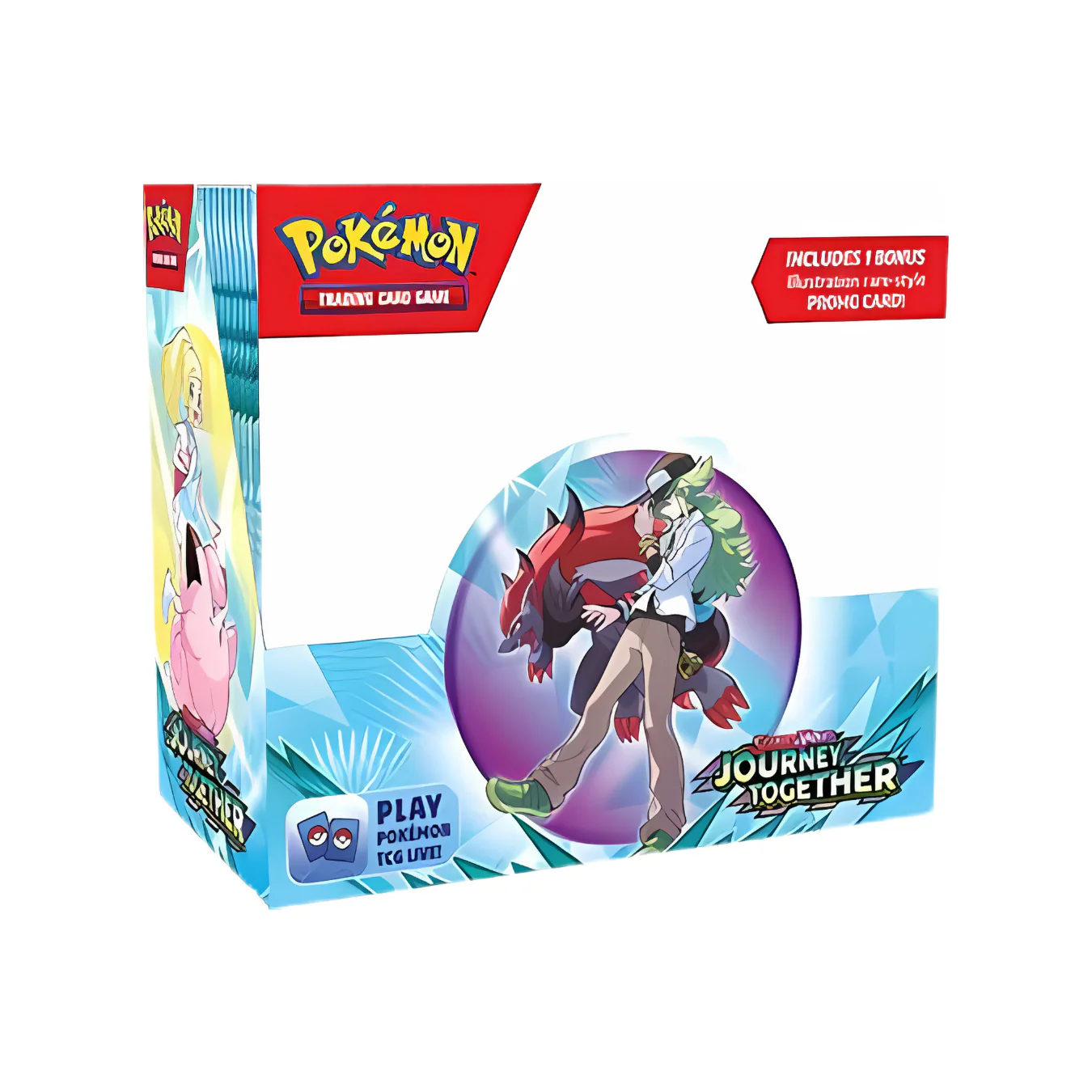 Pokémon TCG: Scarlet & Violet 9: Journey Together: Enhanced Booster Display