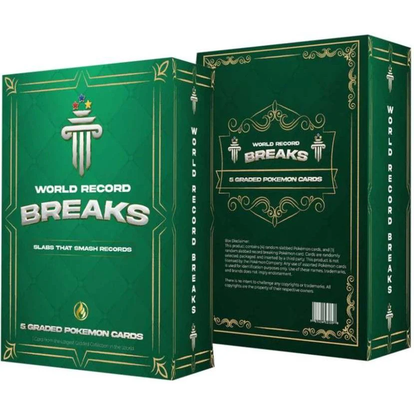 Pokemon World Record Breaks Slab Box