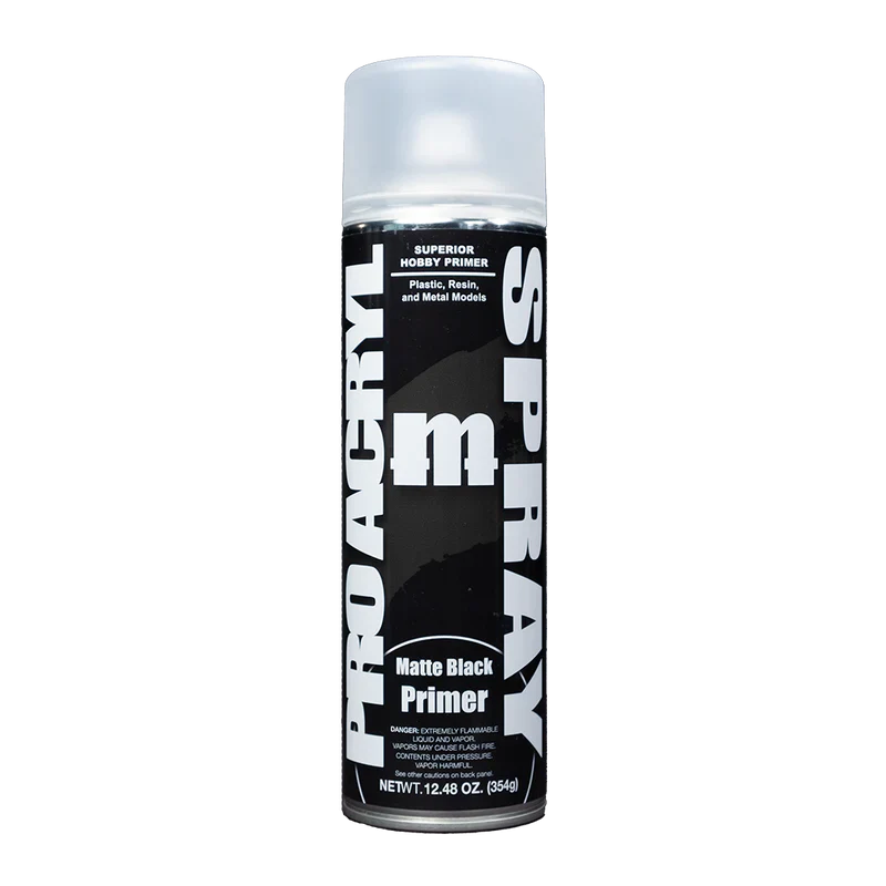 PRO Acryl Spray - Matte Black Primer