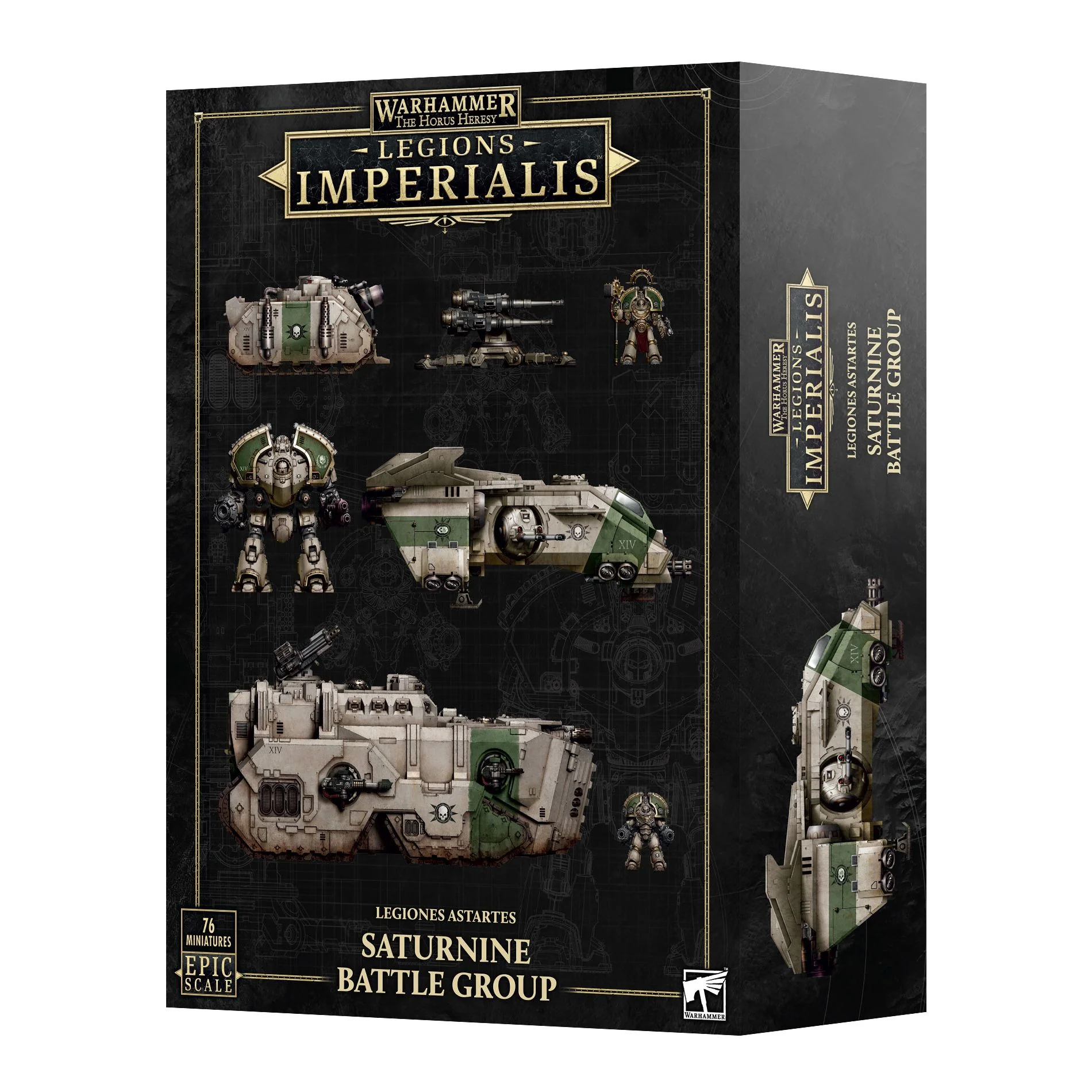 Legions Imperialis Legiones Astartes Saturnine Battle Group