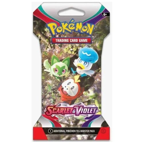 Scarlet & Violet Sleeved Booster Pack - SV01: Scarlet & Violet Base Set (SV1) (Styles May Vary)