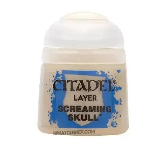 Screaming Skull - Layer Paint