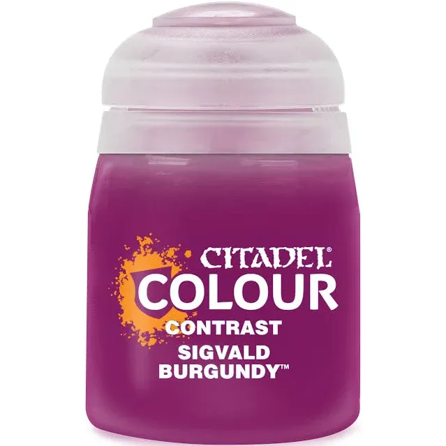 Sigvald Burgundy - Contrast Paint