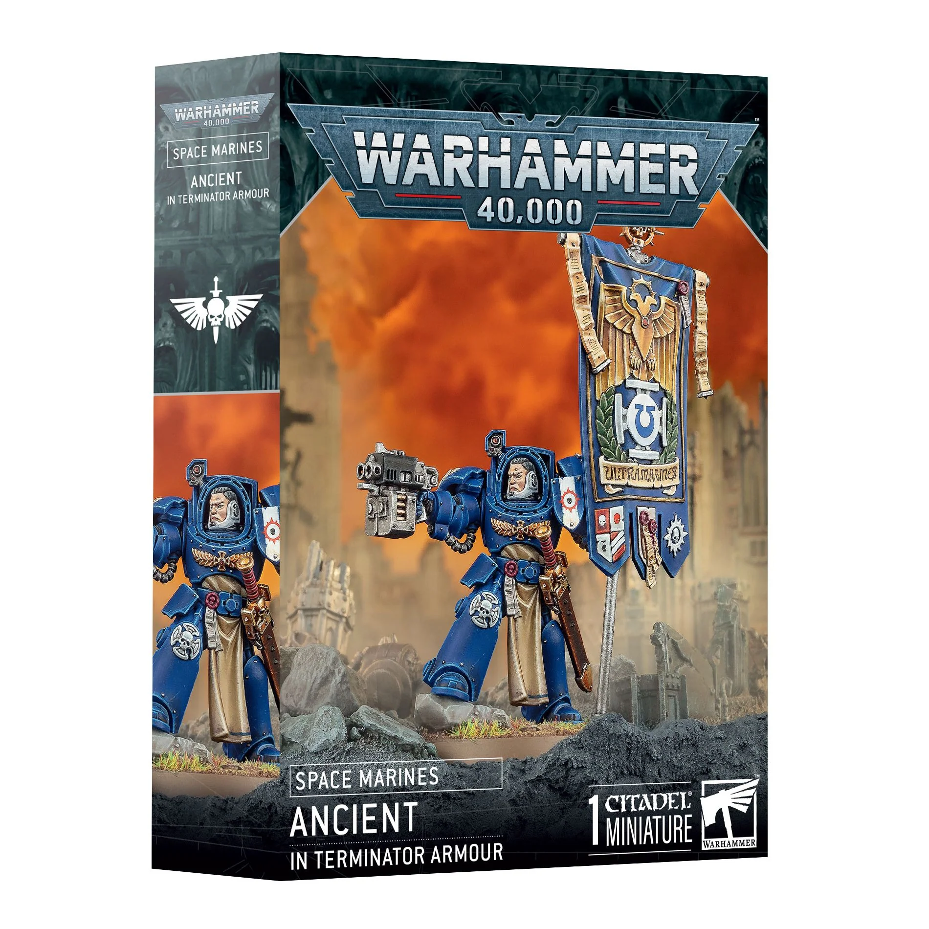 Space Marines Ancient In Terminator Armour