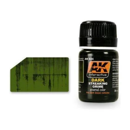 STREAKING GRIME FOR DARK VEHICLES - AK-Interactive: (Weathering)