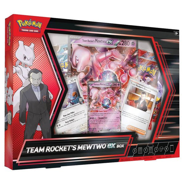 Team Rocket’s Mewtwo ex Box: Pokémon TCG