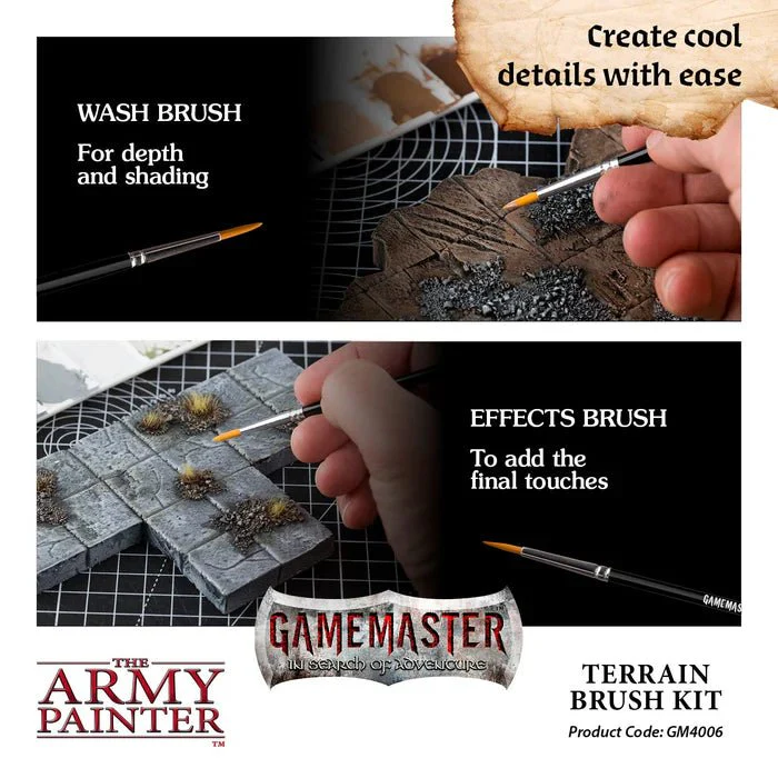 The Army Painter GameMaster Terrain: Brush Kit - Image 3