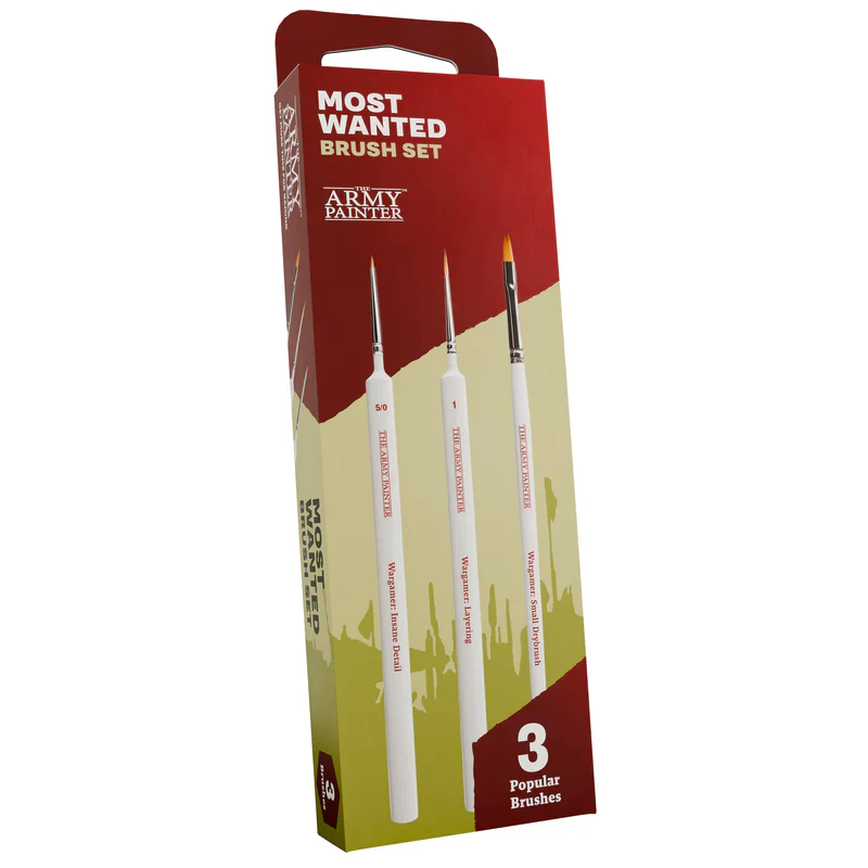 The Army Painter Most Wanted Brush Set (2025)