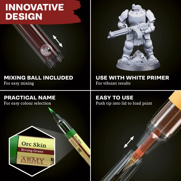 The Army Painter Speedpaint Marker Starter Set – Miniature Painting Markers - Image 4