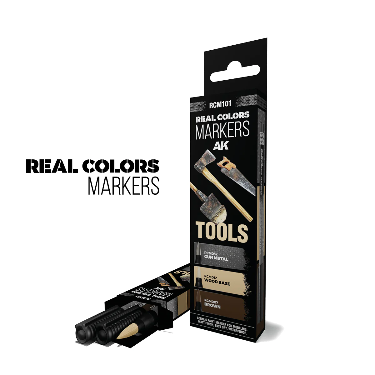 Tools - Real Color Markers - AK Interactive