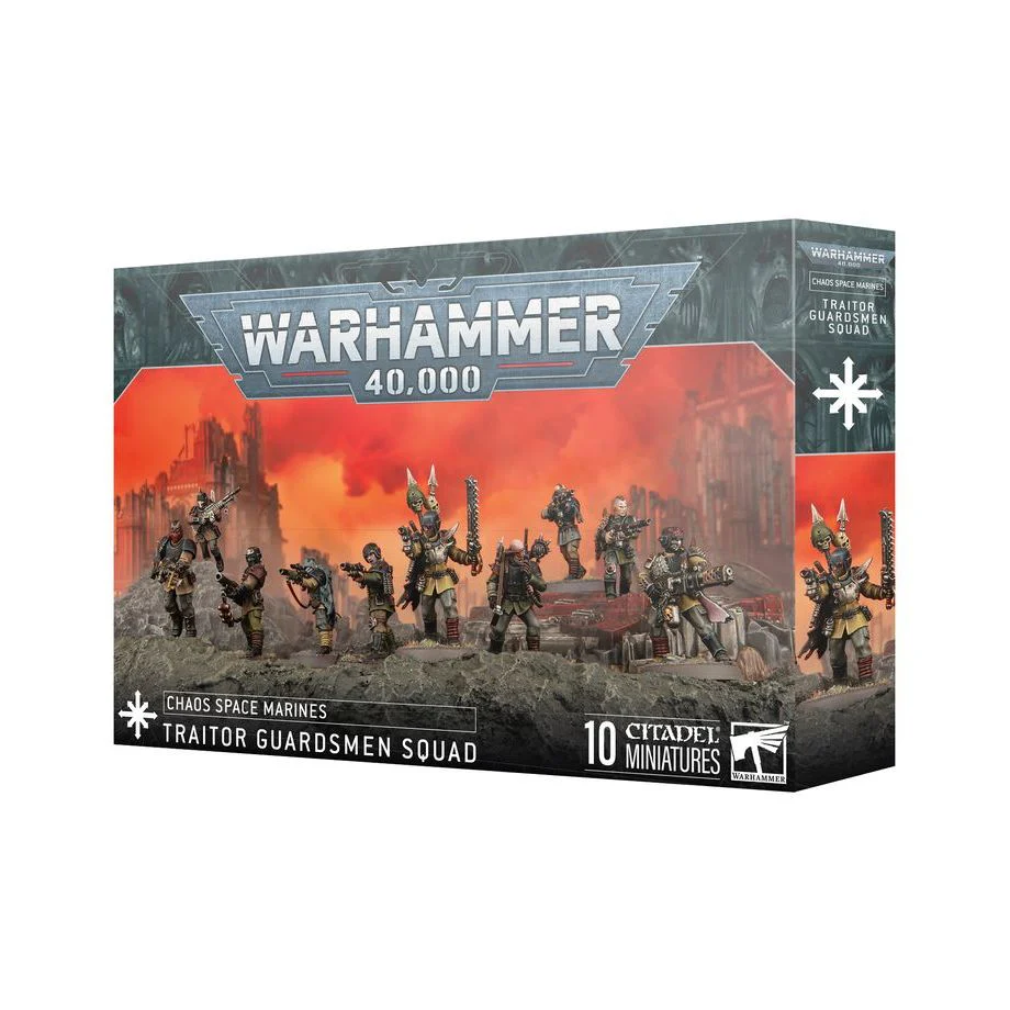 Traitor Guardsman Squad - Chaos Space Marines