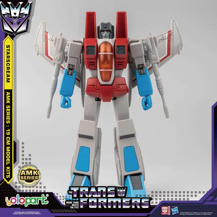 Transformers: Generation 1 - 19cm Starscream Model Kit - AMK Series