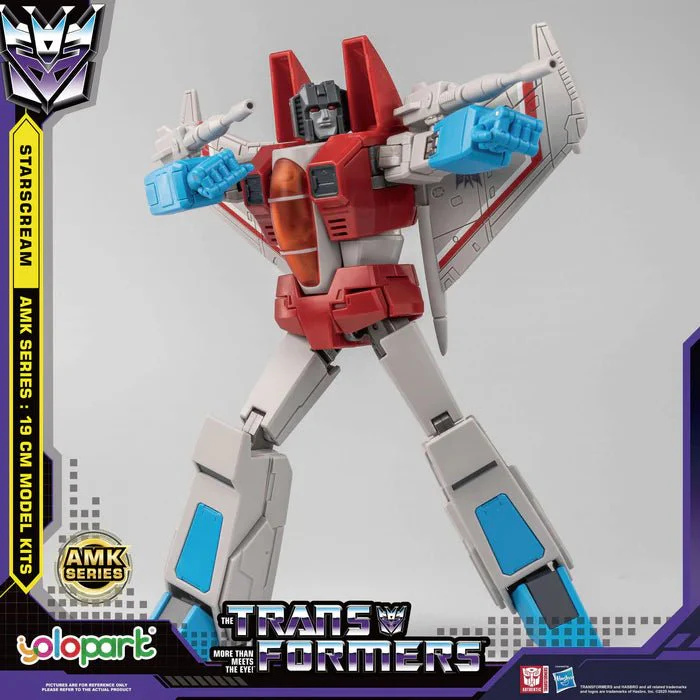 Transformers: Generation 1 - 19cm Starscream Model Kit - AMK Series - Image 2
