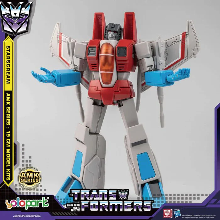Transformers: Generation 1 - 19cm Starscream Model Kit - AMK Series - Image 3