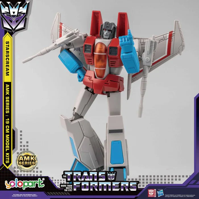 Transformers: Generation 1 - 19cm Starscream Model Kit - AMK Series - Image 4