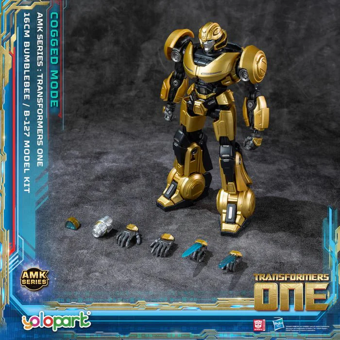 Transformers ONE - 16cm B-127 [Bumblebee] Cogged Mode Model Kit - AMK Series - Image 4