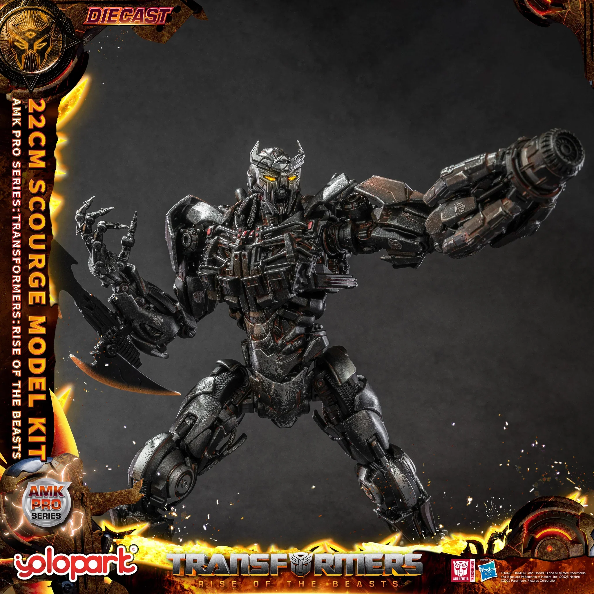 Transformers Rise of the Beasts: Scrouge Diecast Model Kit