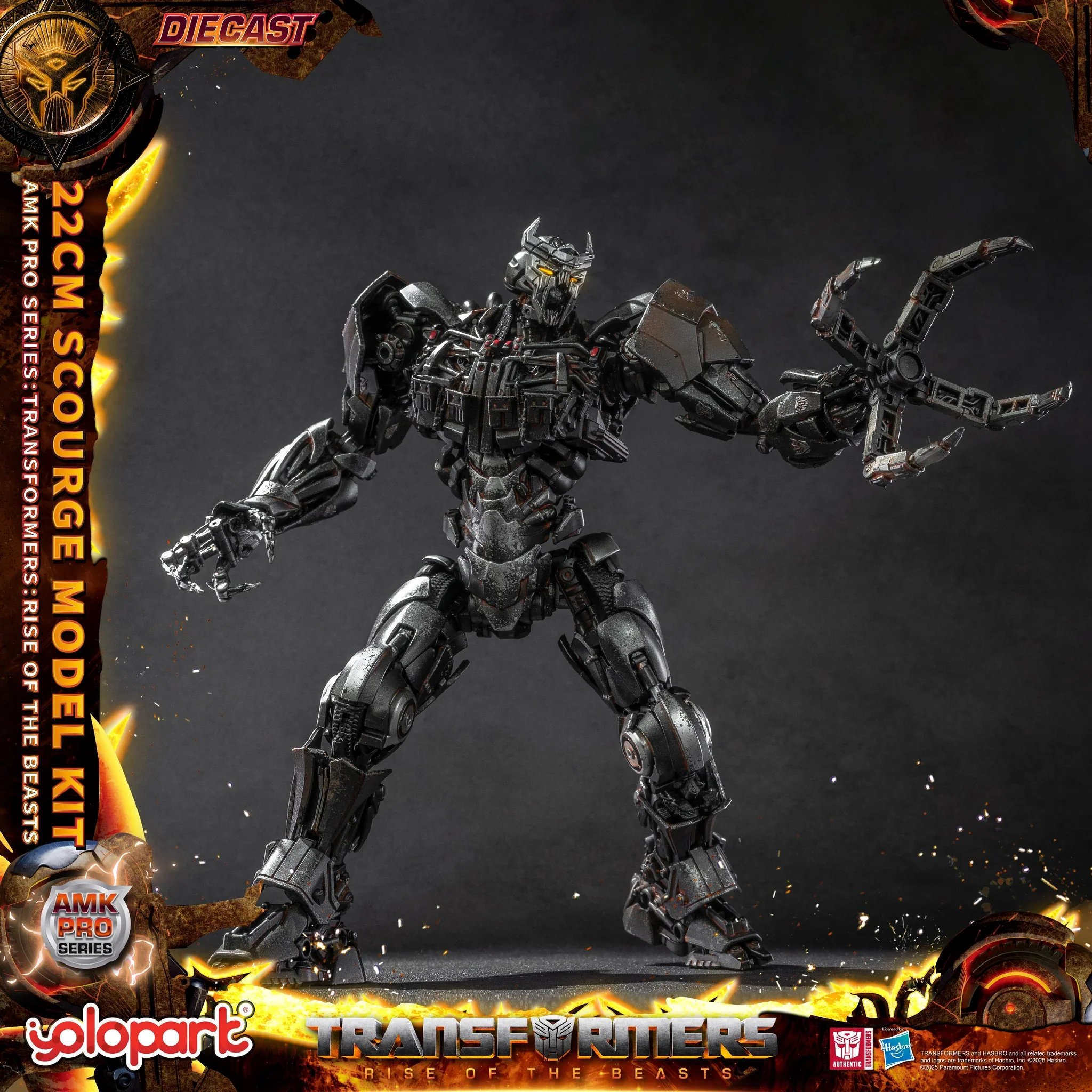 Transformers Rise of the Beasts: Scrouge Diecast Model Kit - Image 4
