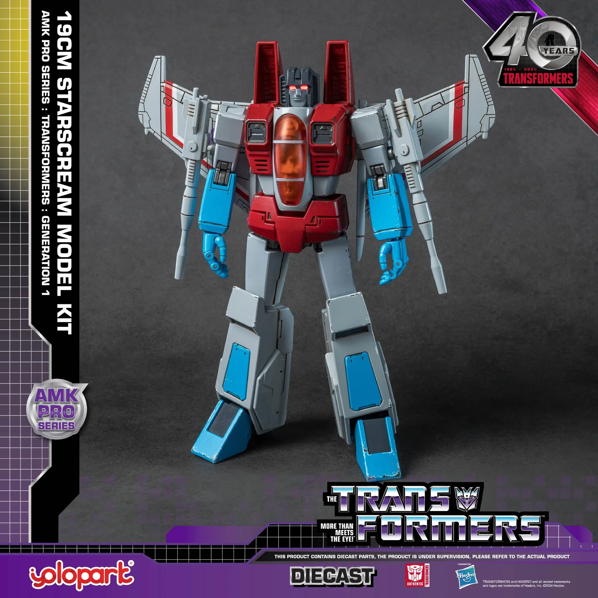 Transformers Starscream Diecast Model Kit