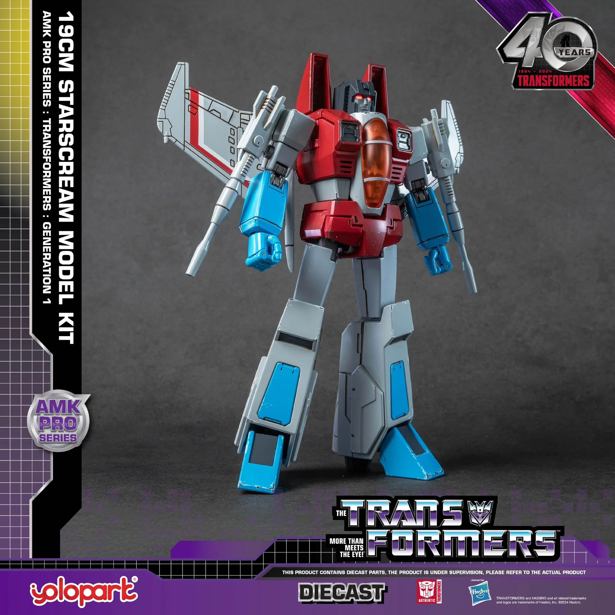 Transformers Starscream Diecast Model Kit - Image 4