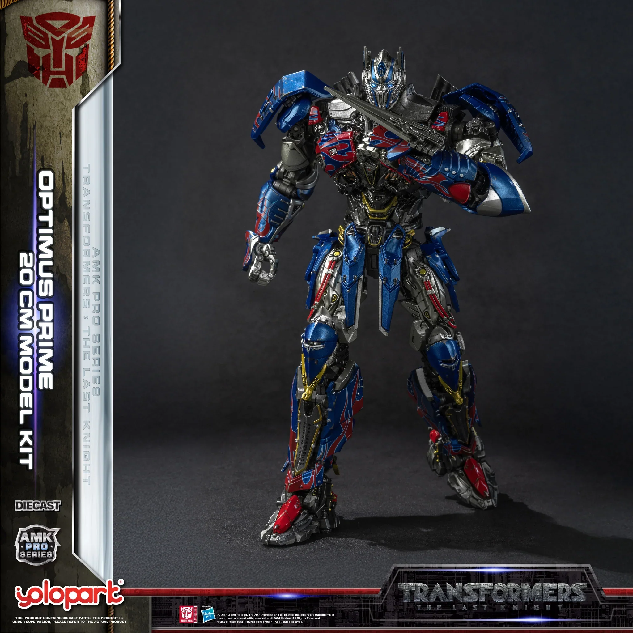 Transformers: The Last Knight: Optimus Prime Diecast Model Kit - Image 4