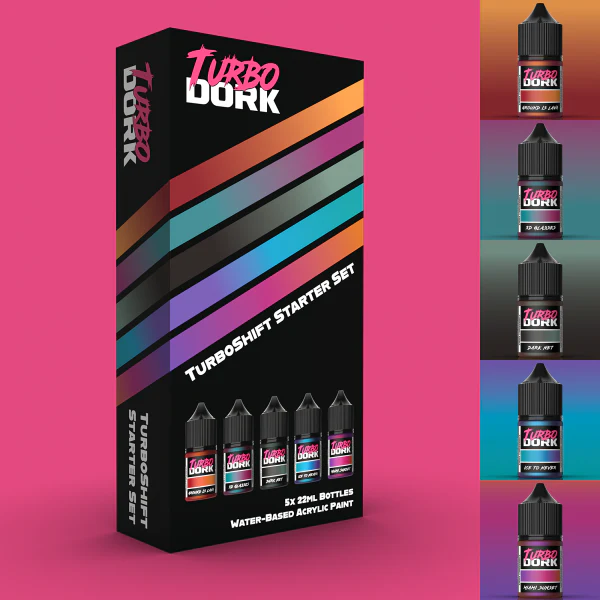 Turbo Dork Paints: TurboShift Starter Box (5 Bottles of Paint)