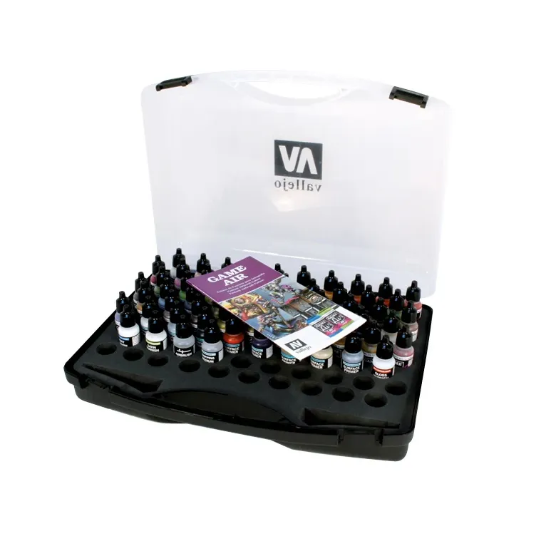 Vallejo Game Air Paint 64 Color Set in Case