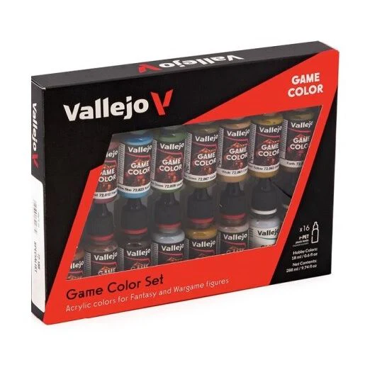 Vallejo Game Specialist Color Set (16)