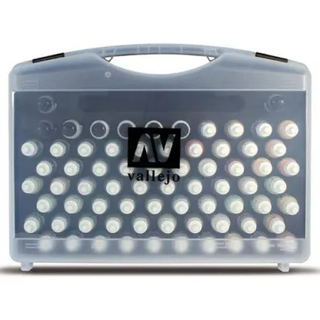 Vallejo Mecha Color Case β 80 Acrylic Paints for Models & Gunpla - Image 5