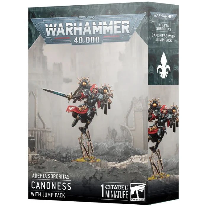 Warhammer 40000: Adepta Sororitas: Canoness with Jump Pack