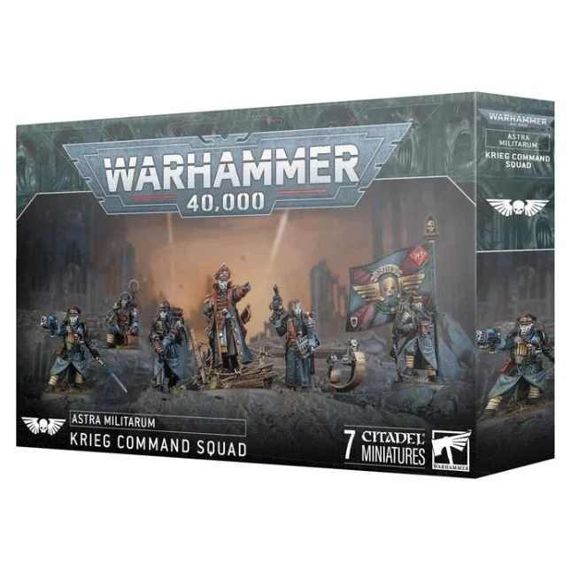 Warhammer 40000: Astra Militarum: Krieg Command Squad