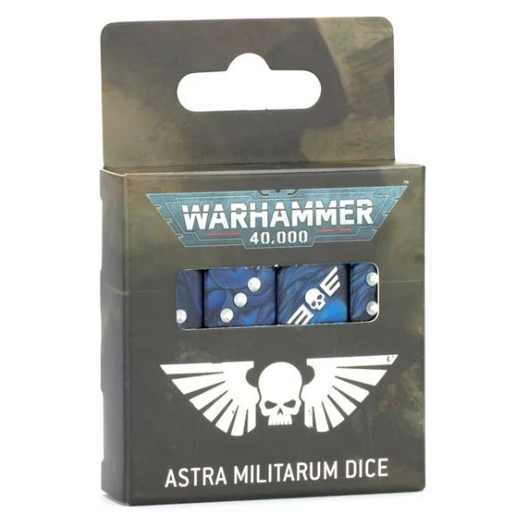 Warhammer 40000: Dice Pack Astra Militarum 2025 Version