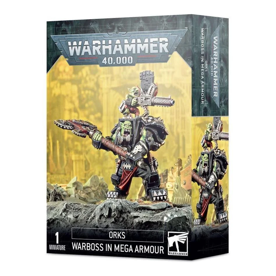 Warboss in Mega Armour - Orks
