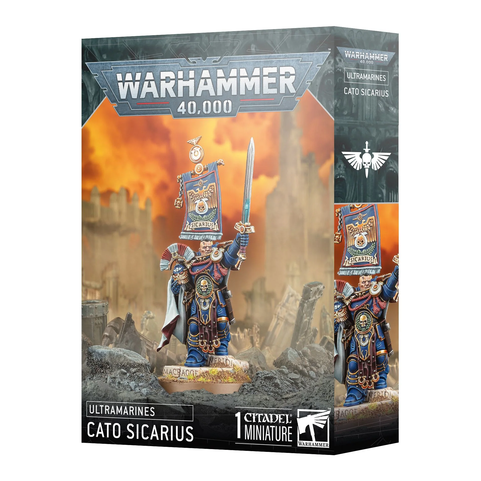 Warhammer 40K - Ultramarines Cato Sicarius