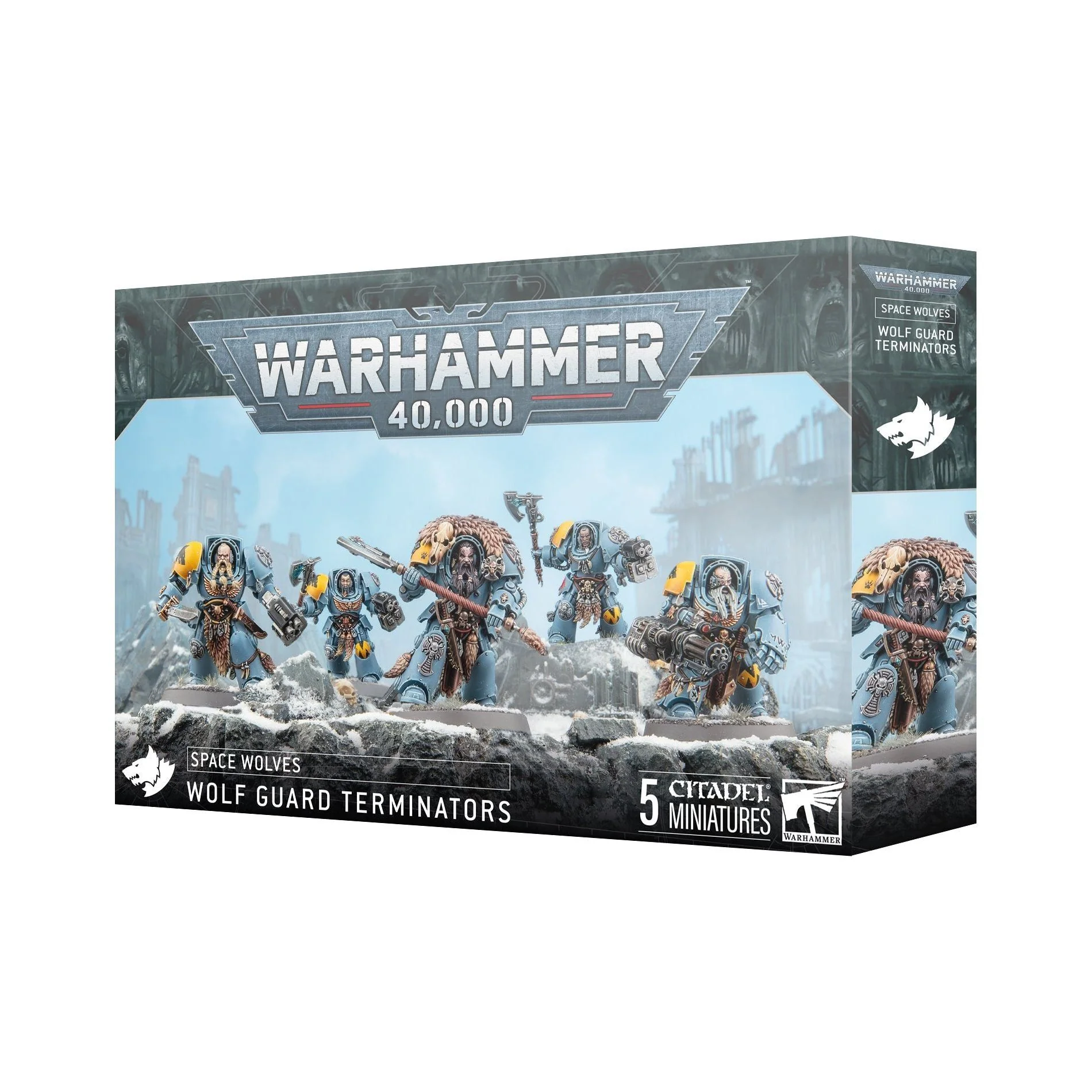 Warhammer 40K: Wolf Guard Terminators: Space Wolves