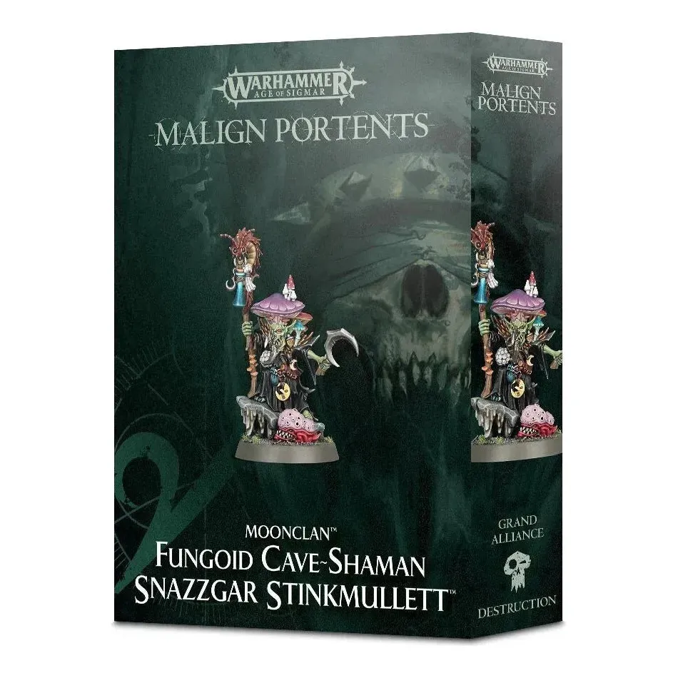 Warhammer AoS: Gloomspite Gitz - Fungoid Cave Shaman Snazzgar Stinkmullet