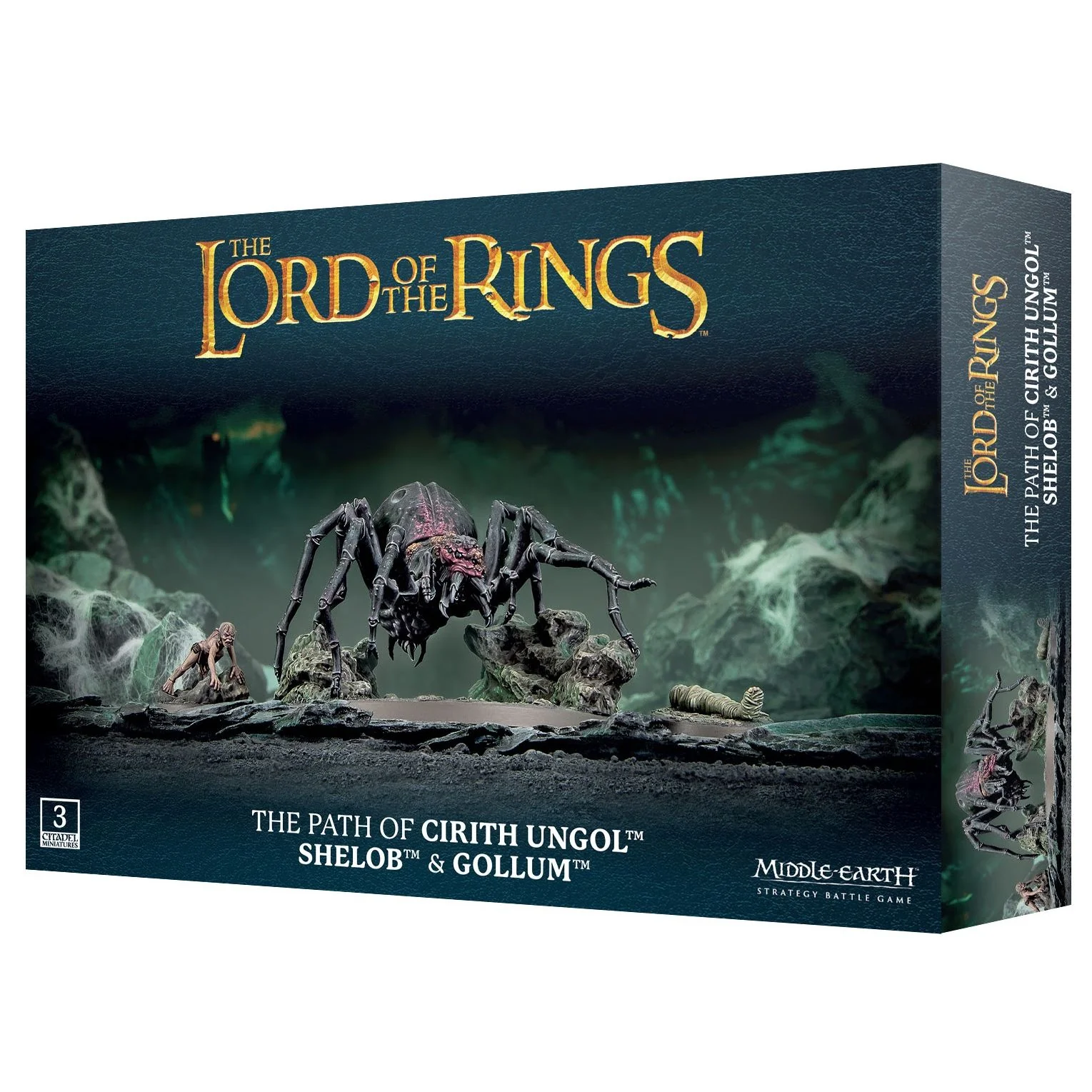 Warhammer Lord of the Rings Shelob & Gollum