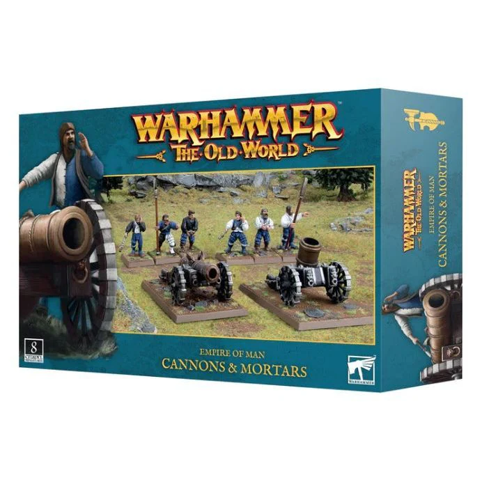Warhammer The Old World: Empire of Man: Cannons & Mortars