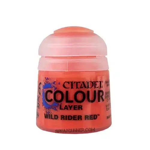 Wild Rider Red - Layer Paint